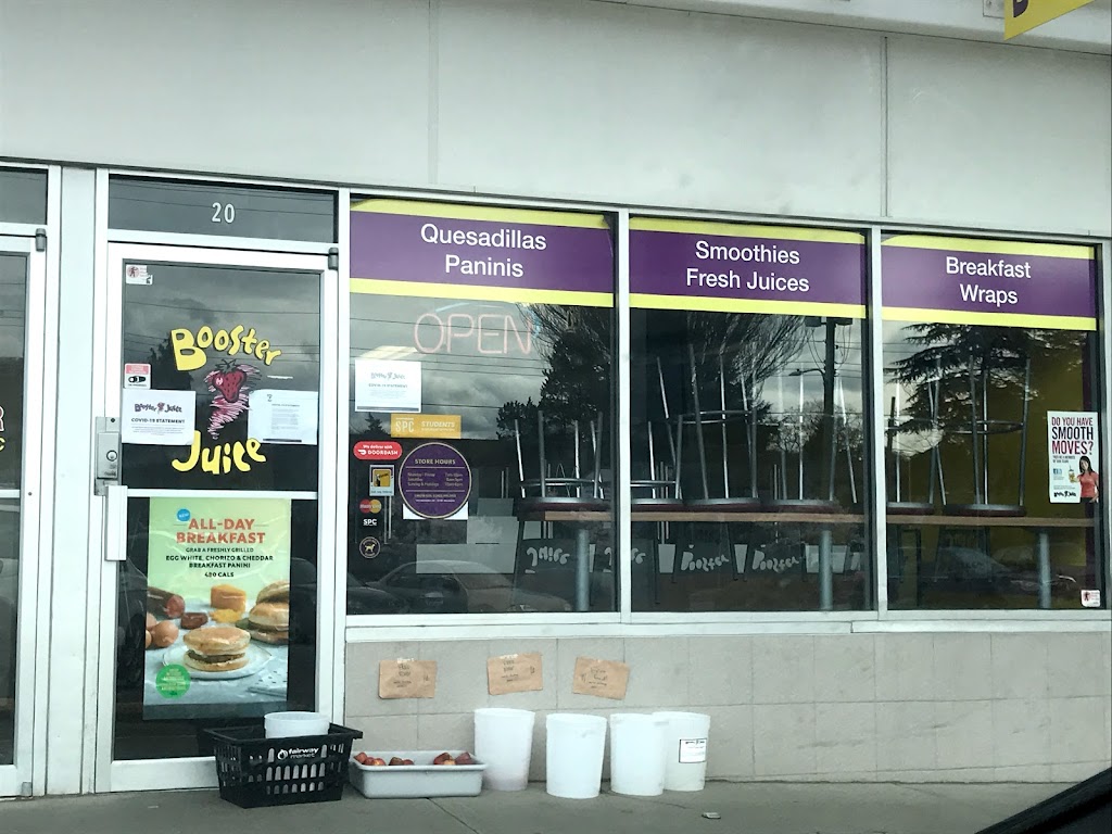 Booster Juice | 3601-3669 Shelbourne St Unit #20, Victoria, BC V8P 4H1, Canada | Phone: (250) 477-4314