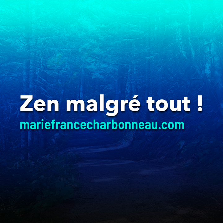 Zen Malgré Tout! | Coaching De Vie | 43 Avenue 43, Bois-des-Filion, QC J6Z 2L4, Canada | Phone: (450) 621-0880