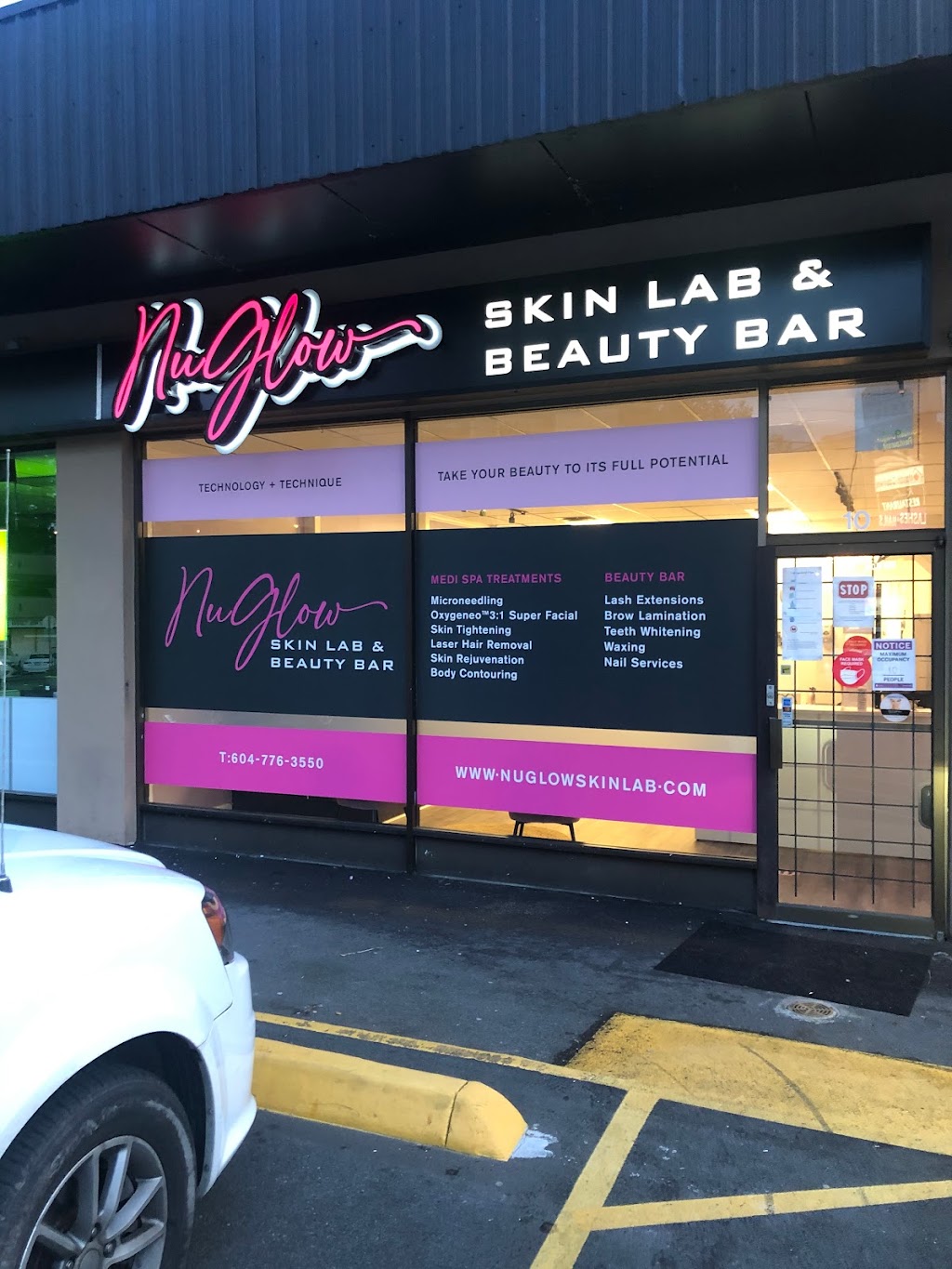 NuGlow Skin Lab | 33550 South Fraser Way Unit 10, Abbotsford, BC V2S 5G7, Canada | Phone: (604) 776-3550