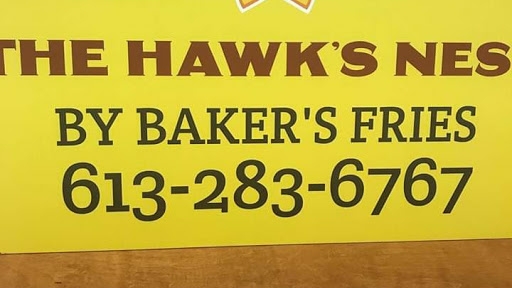 Baker’s Fries (The Hawks Nest) | 275 Brockville St, Smiths Falls, ON K7A 4Z6, Canada | Phone: (613) 283-6767