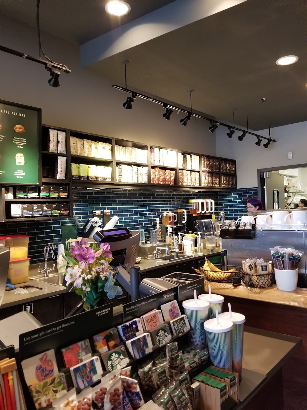 Starbucks | Worsley Plaza, 369-377 Hamilton Regional Rd 8 B2, Stoney Creek, ON L8G 1E7, Canada | Phone: (905) 664-9494