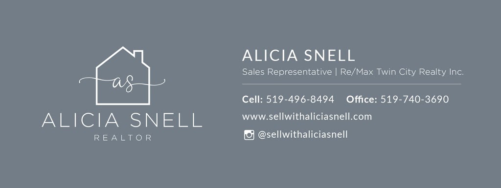 Alicia Snell Realtor | 110 Stanley St, Ayr, ON N0B 1E0, Canada | Phone: (519) 496-8494