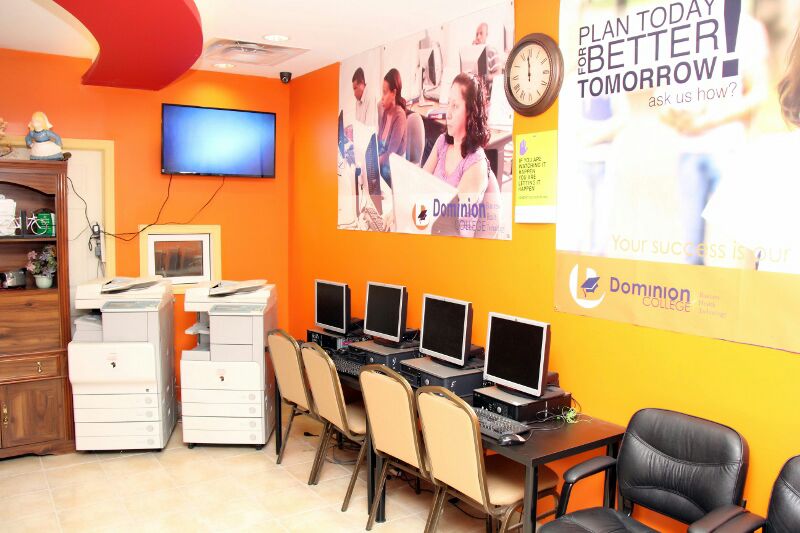 Dominion College of Business Health and Technolgy Inc | 2 Automatic Rd unit 121, Brampton, ON L6S 6K8, Canada | Phone: (905) 791-9108