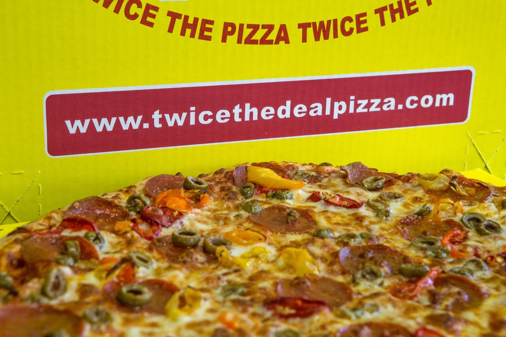 Twice The Deal Pizza | 327 Bronte St S, Milton, ON L9T 4A4, Canada | Phone: (905) 878-4444