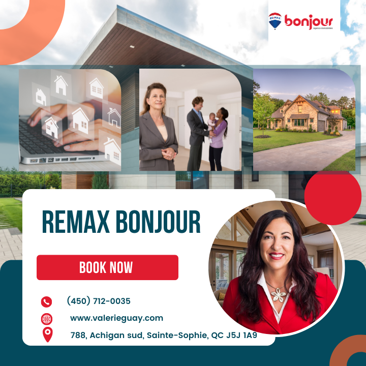 Valérie Guay - Courtier immobilier RE/MAX | 788 Chem. de lAchigan S, Sainte-Sophie, QC J5J 1A9, Canada | Phone: (450) 712-0035