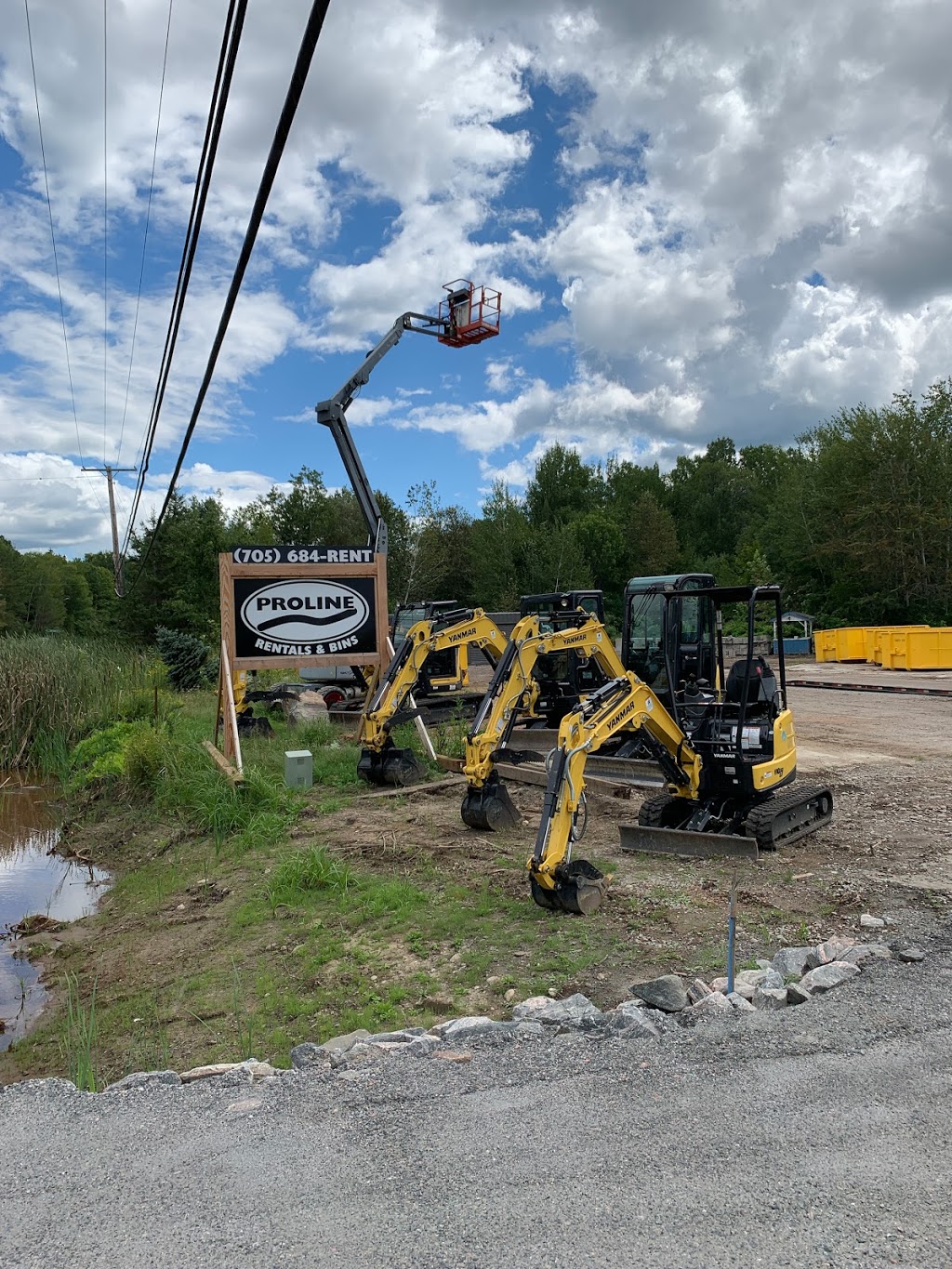 Proline Rentals & Bins | 1007 Muskoka District Road 169, Gravenhurst, ON P1P 1R2, Canada | Phone: (705) 684-7368