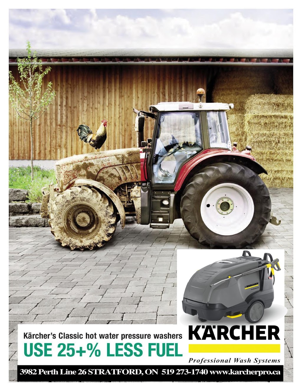 Karcher Professional Wash Systems | 3982 Perth County Line 26, Stratford, ON N5A 6S3, Canada | Phone: (800) 865-6025
