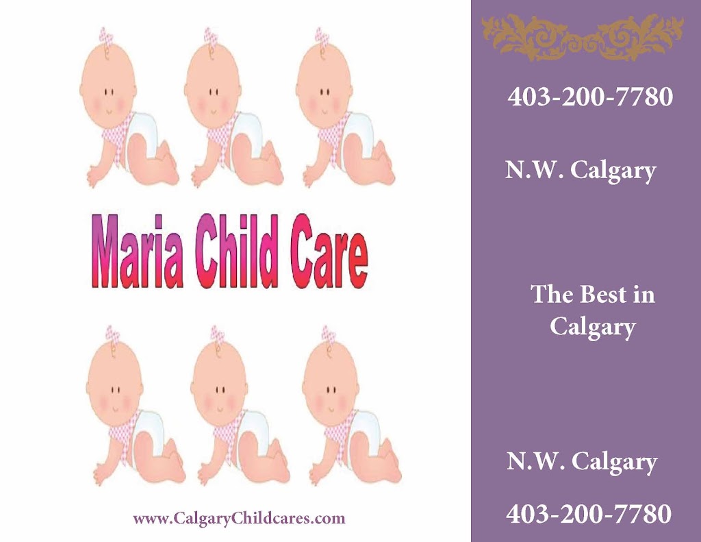 Maria Childcare | Dayhome | 3412 Charleswood Crescent NW, Calgary, AB T2M 4L1, Canada | Phone: (403) 200-7780