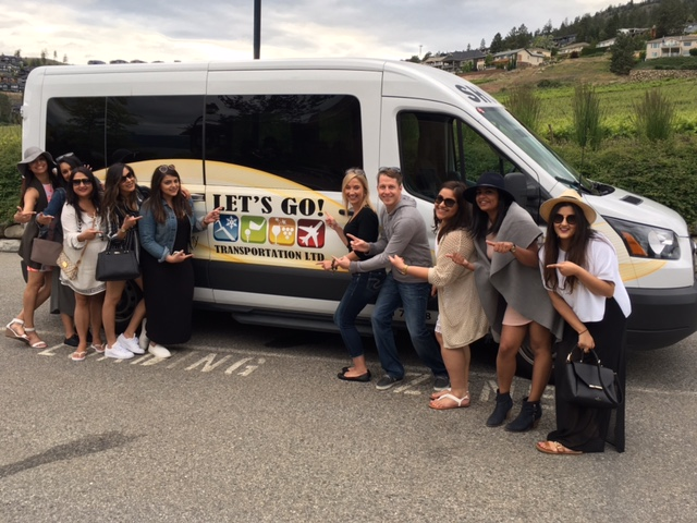 Lets Go Wine Tours | 1310 Water St, Kelowna, BC V1Y 9P3, Canada | Phone: (844) 877-0101