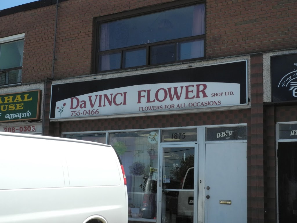 Da Vinci Flower Shop | 1875 Lawrence Ave E, Scarborough, ON M1R 2Y3, Canada | Phone: (416) 755-0466