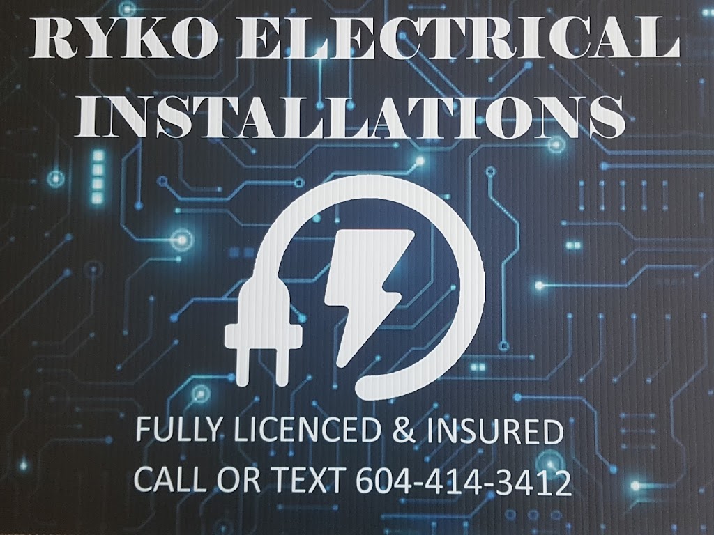 RYKO Electrical Installations | 6312 Atlin Ave, Powell River, BC V8A 4Y9, Canada | Phone: (604) 414-3412