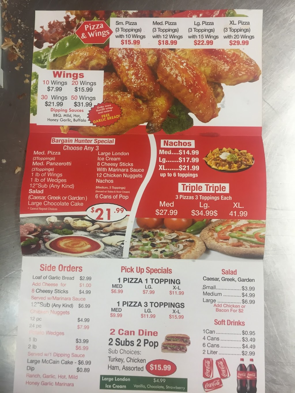 Smileys Pizzeria | 1464 Adelaide St N, London, ON N5X 1K4, Canada | Phone: (519) 439-5050