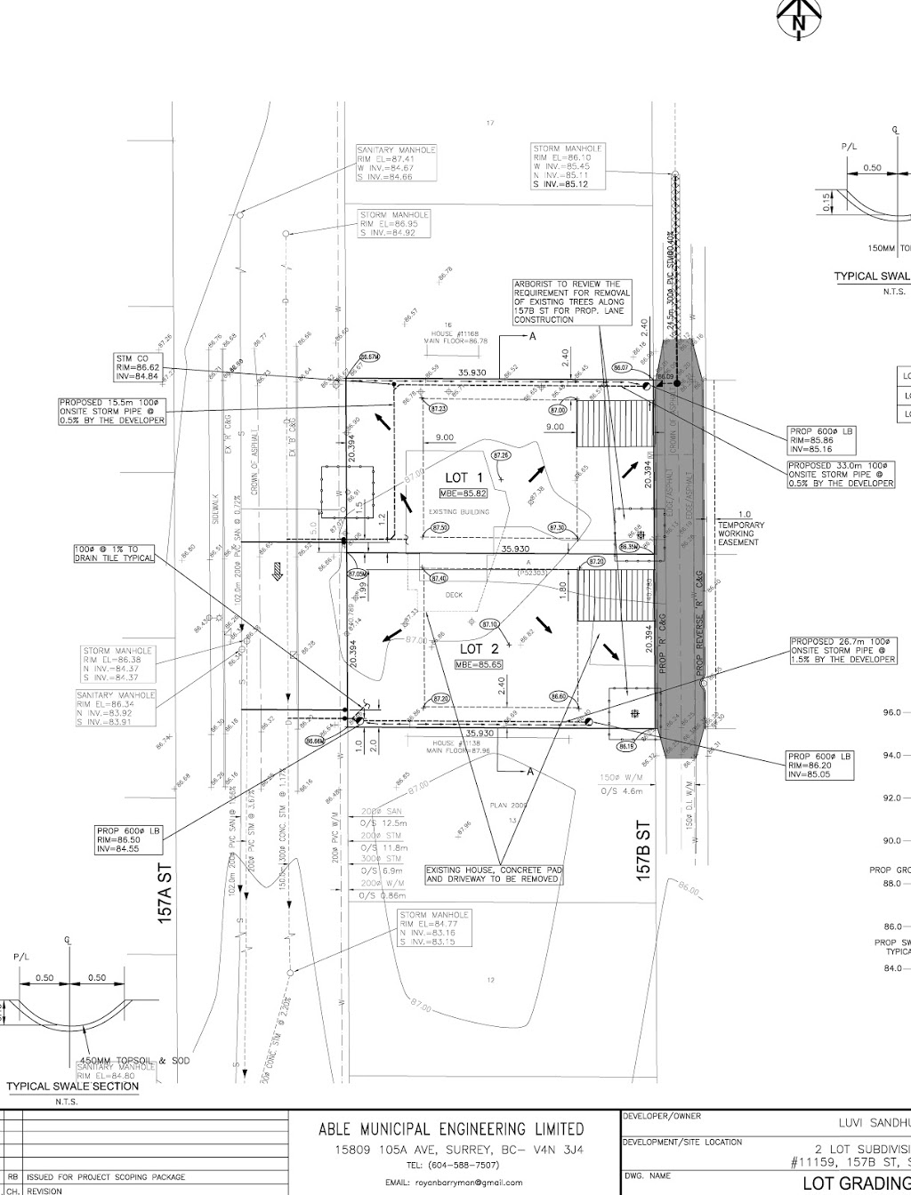 Able Municipal Engineering Ltd | 15809 105a Ave, Surrey, BC V4N 3J4, Canada | Phone: (778) 580-8167