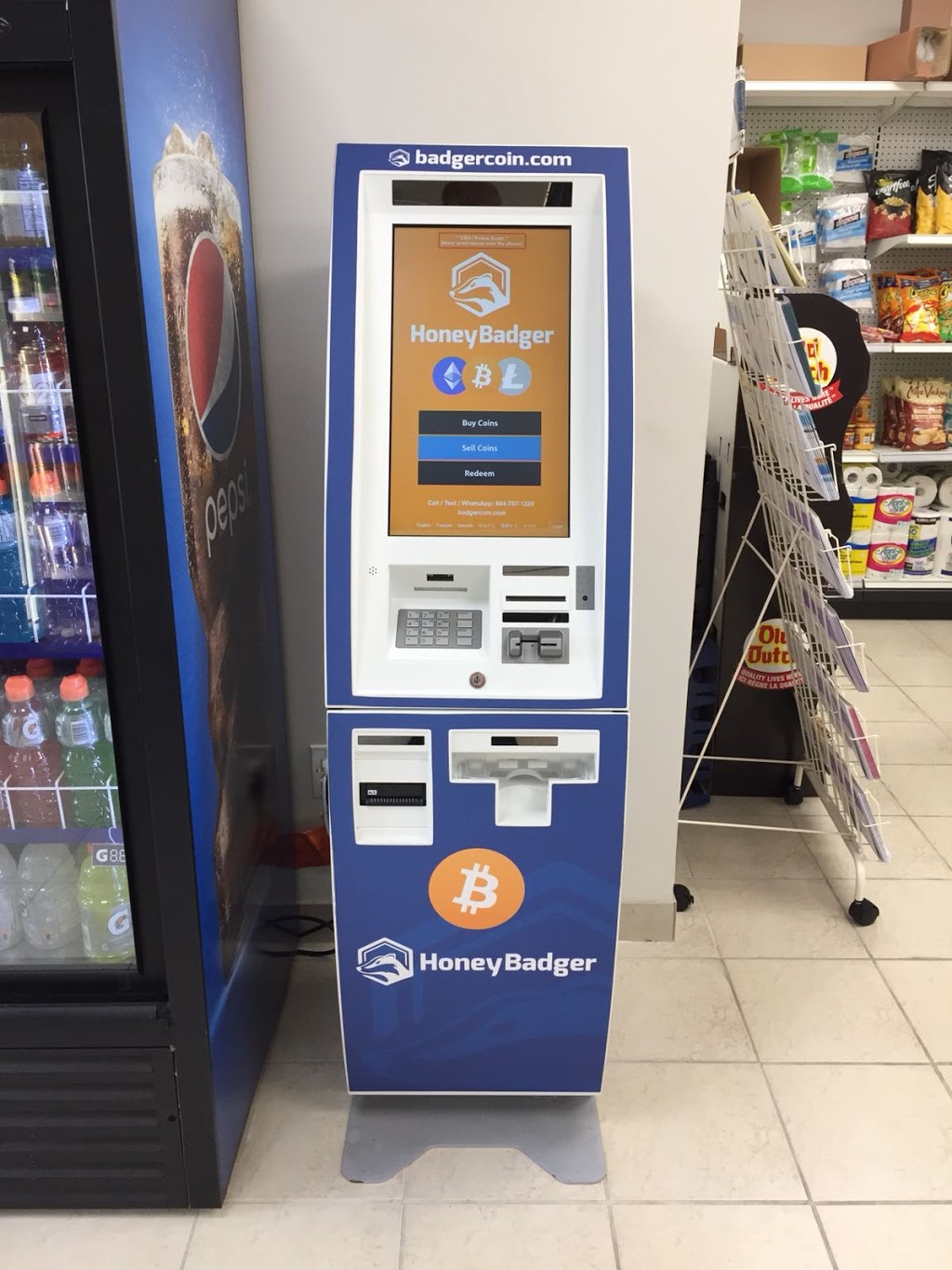 HoneyBadger Bitcoin | 125 Seabrook Dr, Kitchener, ON N2R 0L4, Canada | Phone: (604) 787-1220