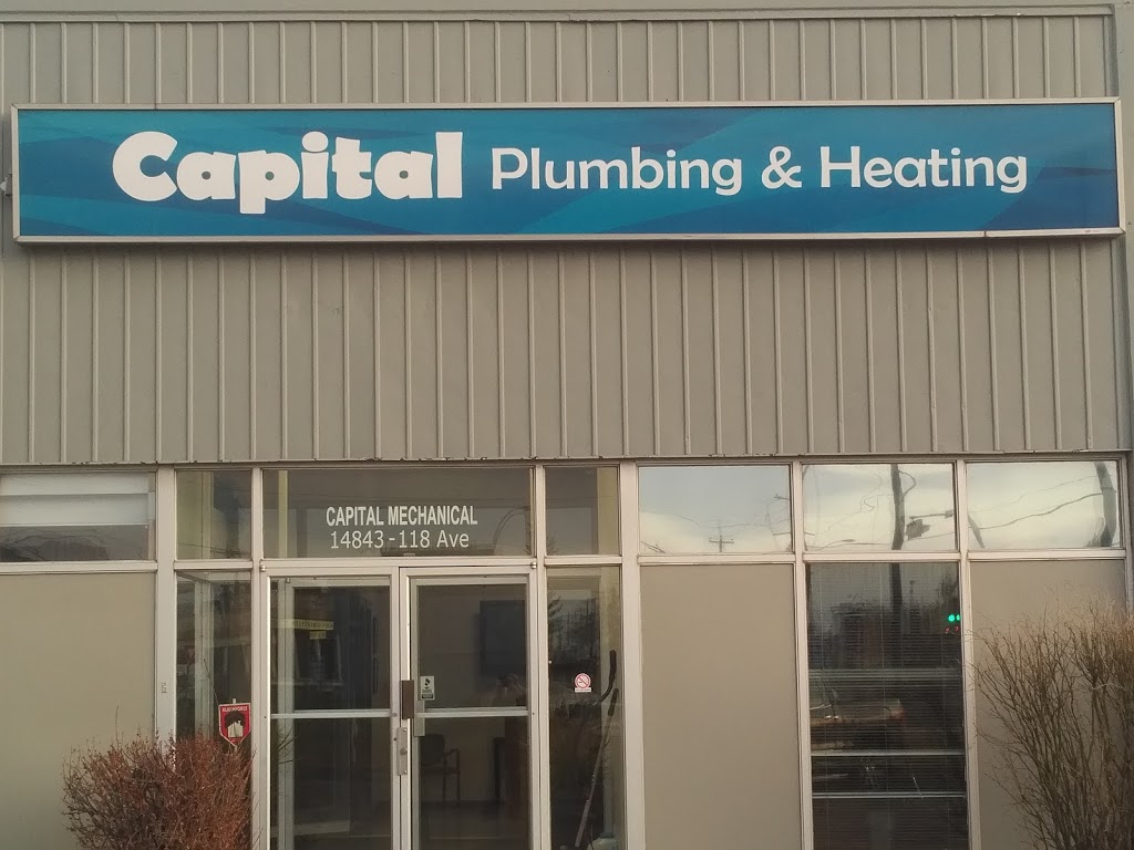 Capital Plumbing & Heating Ltd. | 14843 118 Ave NW, Edmonton, AB T5L 2M7, Canada | Phone: (780) 451-5666