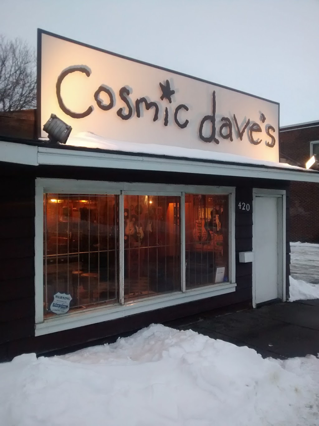 Cosmic Daves Guitar Emporium | 420 Elgin St, Sudbury, ON P3B 1B2, Canada | Phone: (705) 222-6862