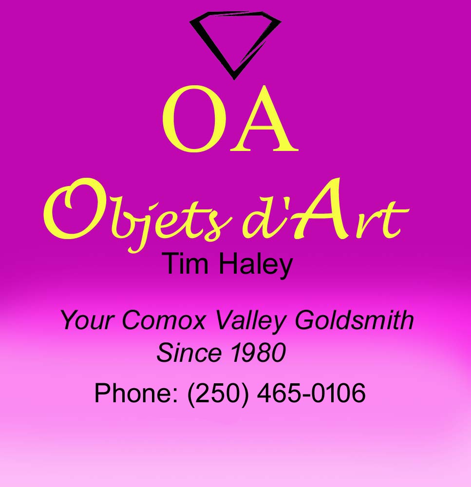 Objets d’Art | 1655 15th St, Courtenay, BC V9N 2C3, Canada | Phone: (250) 465-0106