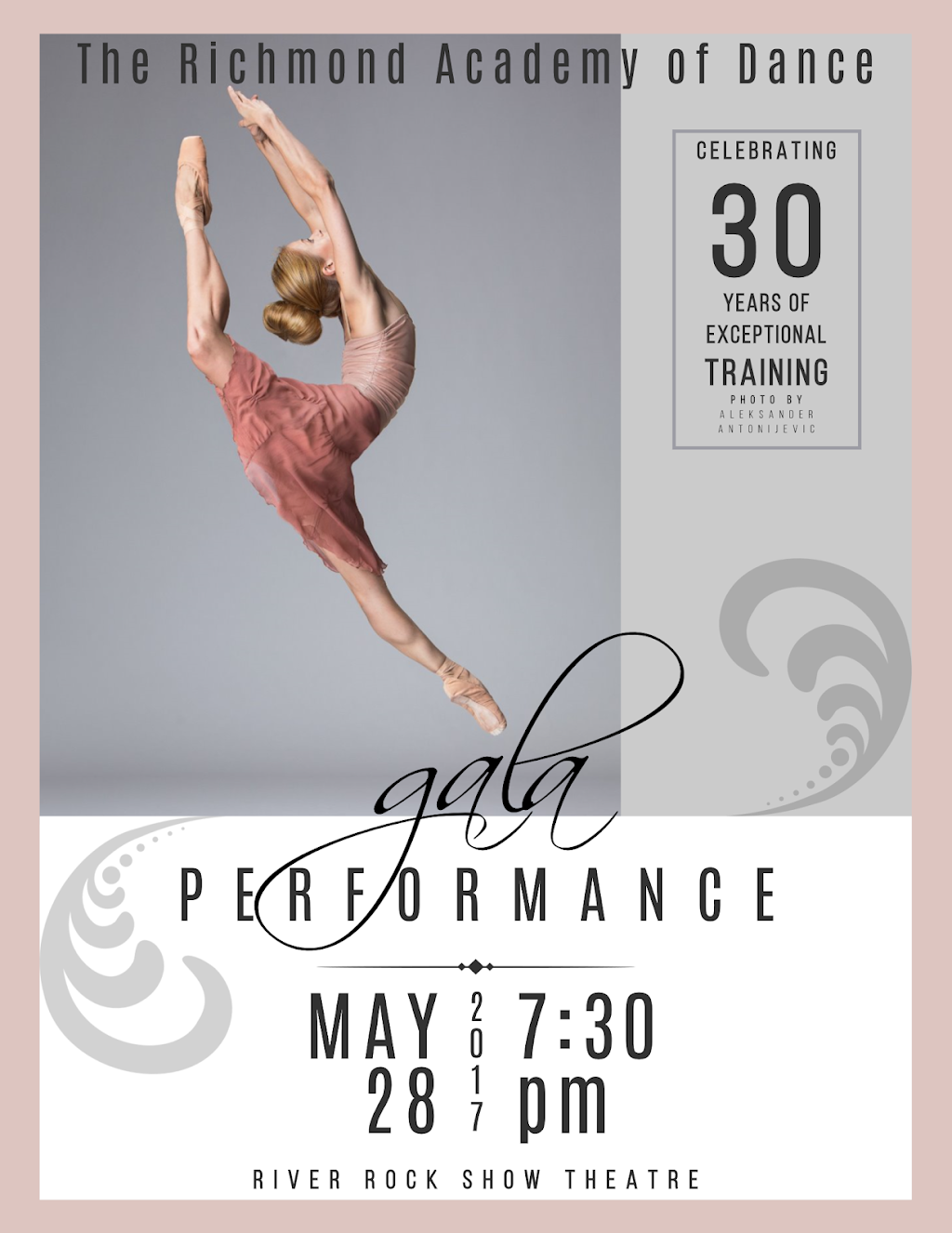 Richmond Academy of Dance | 7860 River Rd, Richmond, BC V6X 1X7, Canada | Phone: (604) 278-7816