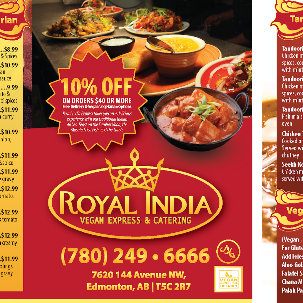 Royal India | 7624 144 Avenue Northwest, Edmonton, AB, Canada, Edmonton, AB T5C 2R7, Canada | Phone: (780) 249-6666