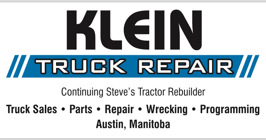 Klein Truck Repair | NW, 8-12-12W, Austin, MB R0H 0C0, Canada | Phone: (204) 871-5458