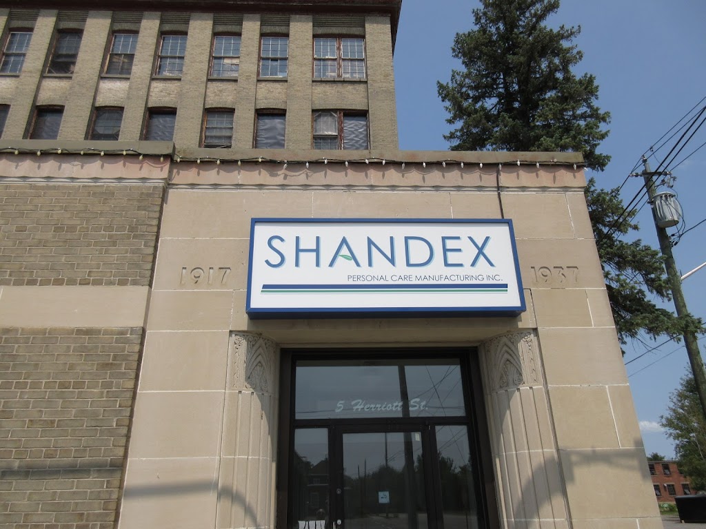 Shandex Personal Care Manufacturing Inc. | 5 Herriott St, Perth, ON K7H 3E5, Canada | Phone: (613) 267-1881