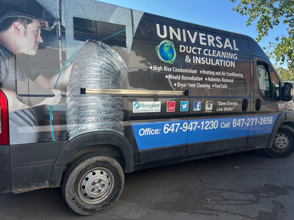 Universal Duct Cleaning | 224 Milvan Dr Unit C, North York, ON M9L 2A5, Canada | Phone: (647) 271-2656