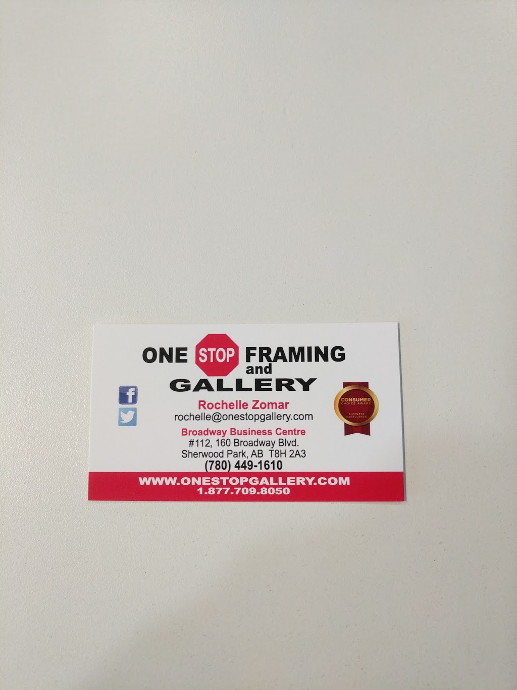 One Stop Framing & Gallery | 103-108 Provincial Ave, Sherwood Park, AB T8H 0Z7, Canada | Phone: (780) 449-1610