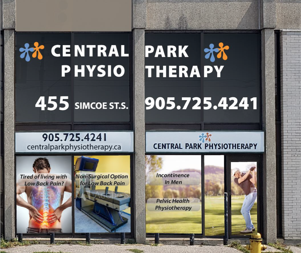 Central Park Physiotherapy Clinic | 455 Simcoe St S, Oshawa, ON L1H 4J7, Canada | Phone: (905) 725-4241