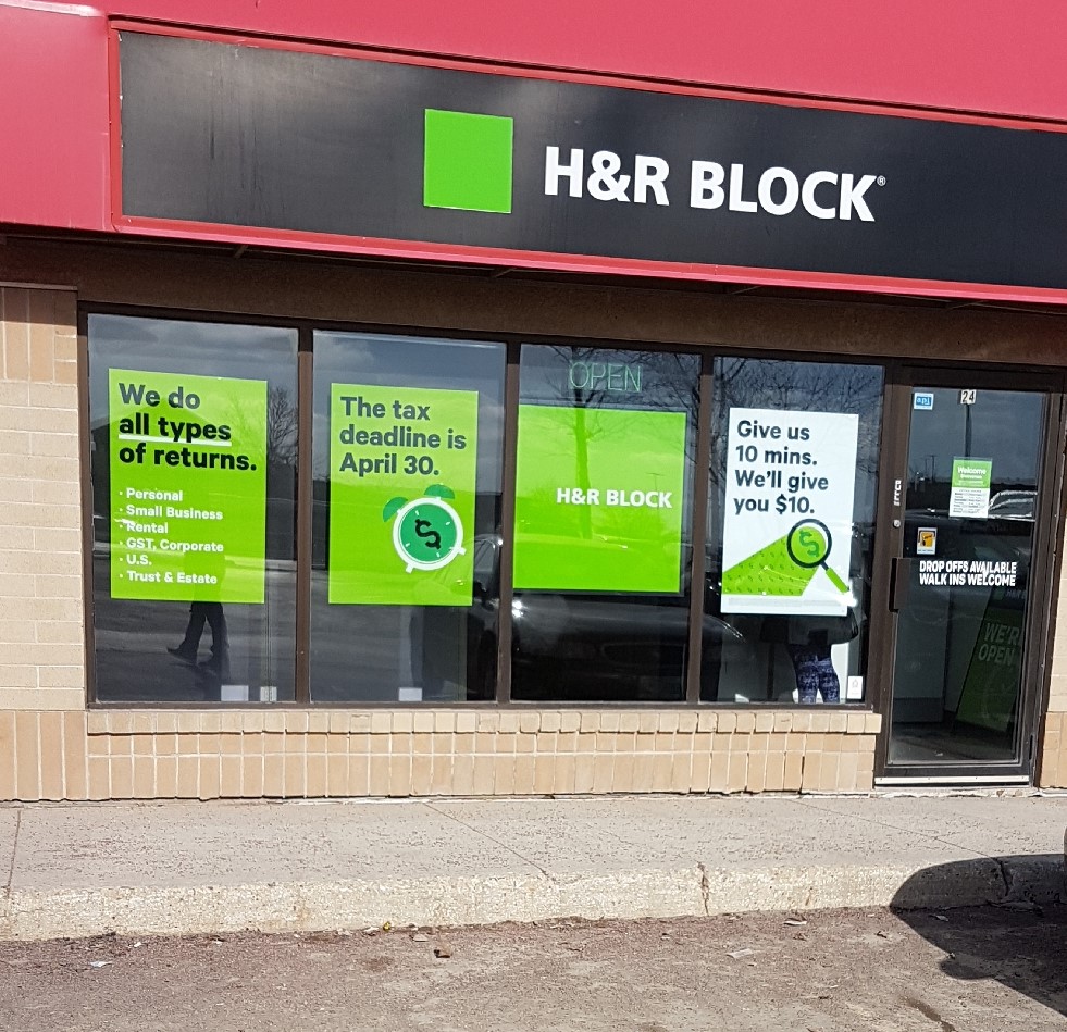 H&R Block | 845 Dakota St, Winnipeg, MB R2M 5M3, Canada | Phone: (204) 949-4141