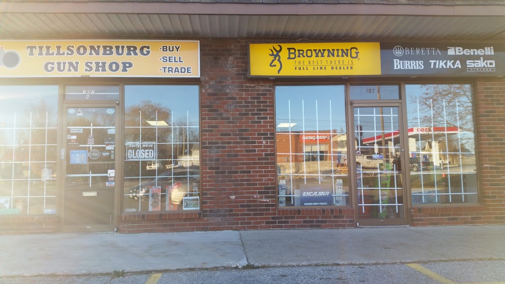 Tillsonburg Gun Shop | 107a Concession St E, Tillsonburg, ON N4G 4W4, Canada | Phone: (519) 842-7442