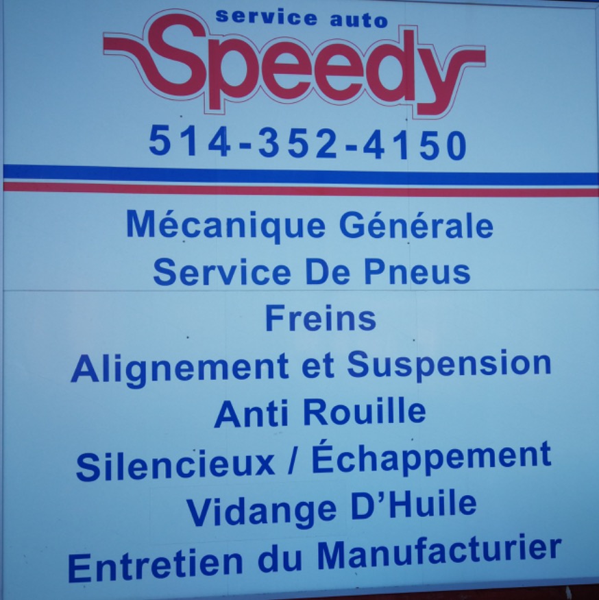 Service Auto Speedy Ville DAnjou | 7260 Boul Langelier, Saint-Léonard, QC H1S 2X6, Canada | Phone: (514) 352-4150