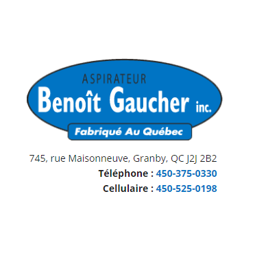 Aspirateur Benoit Gaucher inc | 745 Rue Maisonneuve, Granby, QC J2J 2B2, Canada | Phone: (450) 375-0330