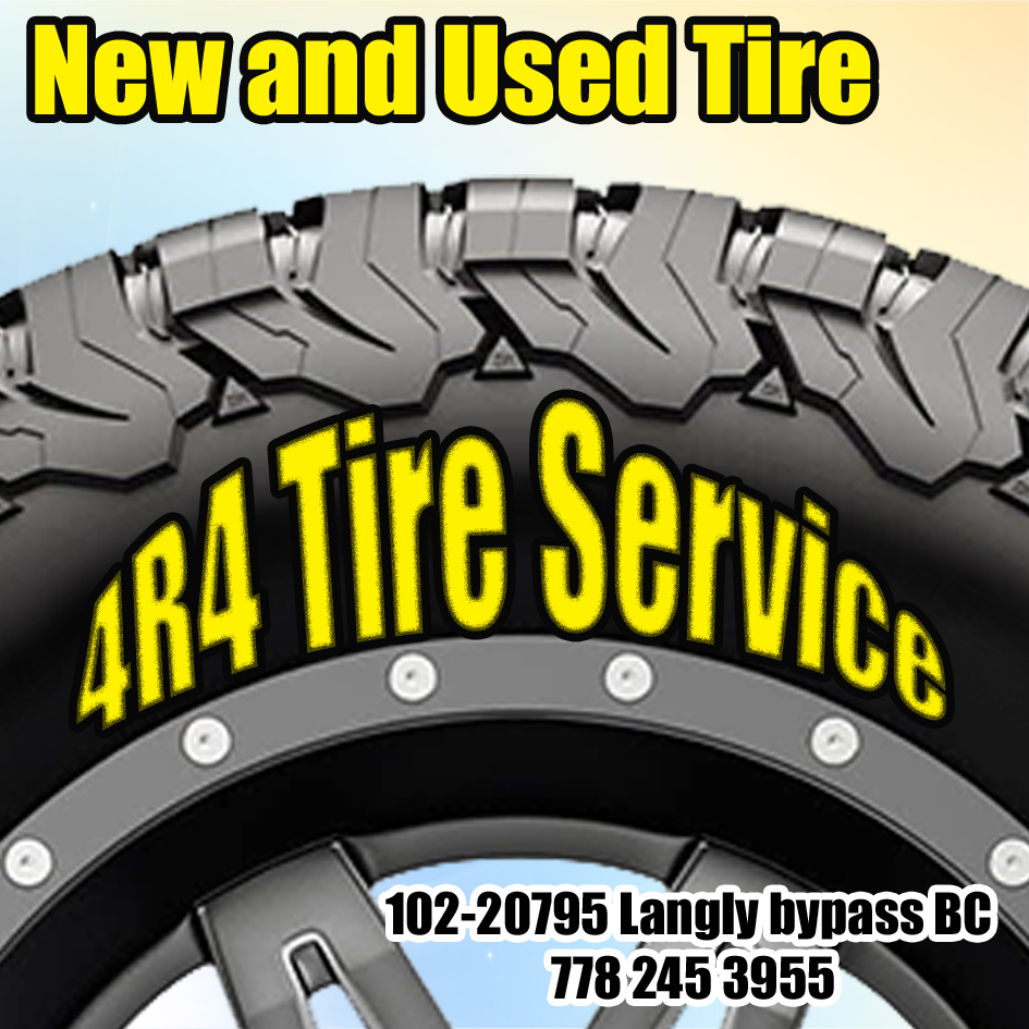 4R4 Tire Service | 20795 Langley Bypass #102, Langley City, BC V3A 5E8, Canada | Phone: (778) 245-3955