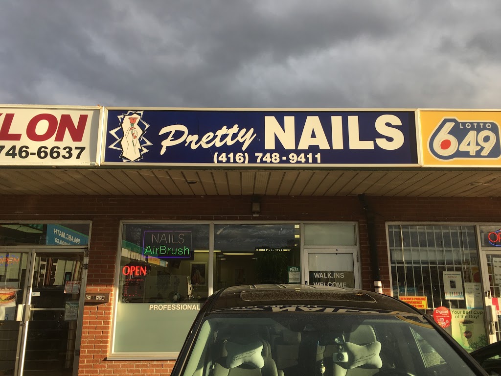 Pretty Nails | 900 Albion Rd, Etobicoke, ON M9V 1A5, Canada | Phone: (416) 748-9411