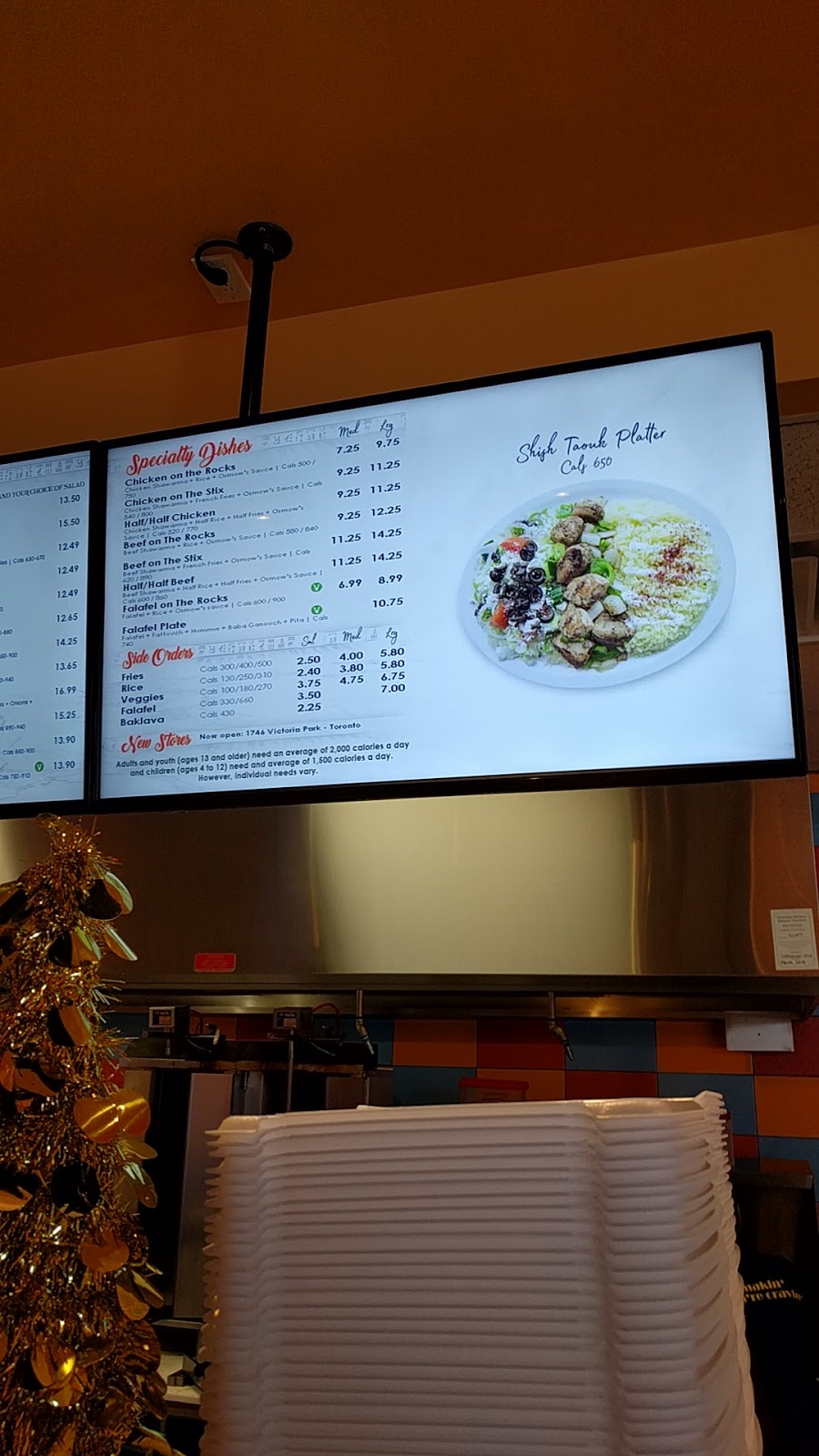 Osmows Shawarma | 2435 Appleby Line, Burlington, ON L7R 3X4, Canada | Phone: (905) 332-4901