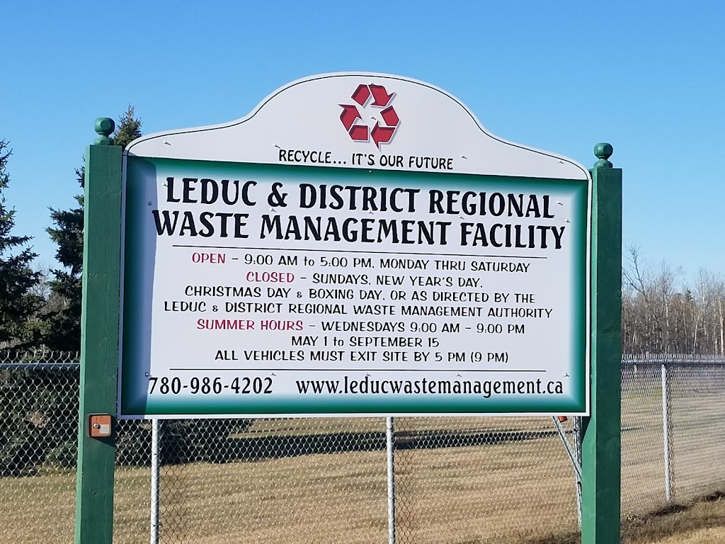 Leduc Regional Land Fill | Leduc County, AB T0C 2K0, Canada | Phone: (780) 612-8500