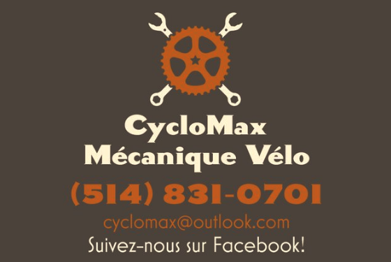 Cyclomax | 19 Rue du Commandant, Blainville, QC J7C 6B7, Canada | Phone: (514) 831-0701