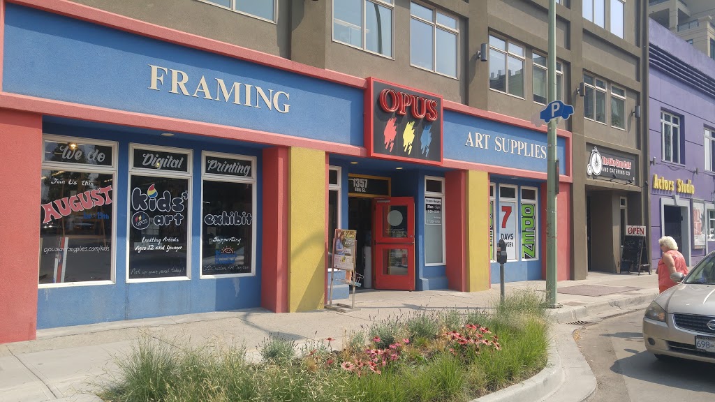 Opus Art Supplies (Kelowna) | 1357 Ellis St, Kelowna, BC V1Y 1Z9, Canada | Phone: (250) 763-3616