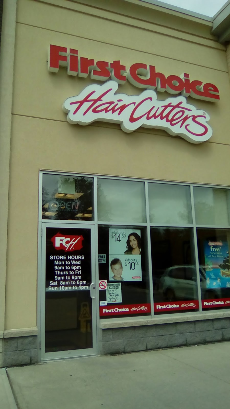 First Choice Haircutters | 123-129 Lombard St, Smiths Falls, ON K7A 5B8, Canada | Phone: (613) 283-9646