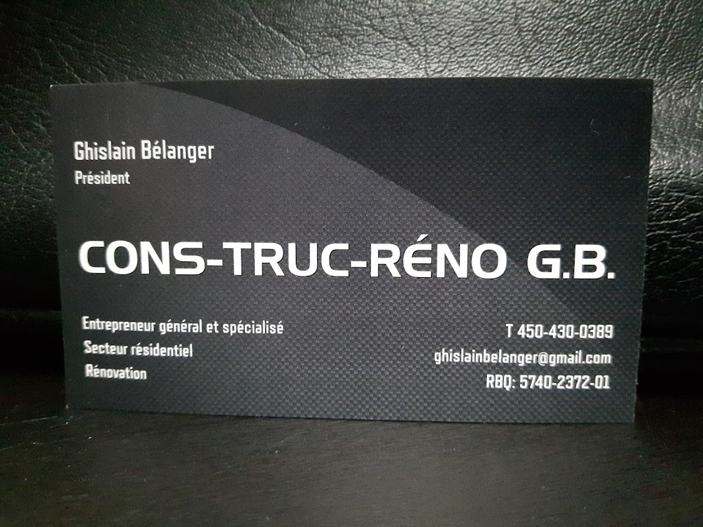 CONS-TRUC-RÉNO G.B. | 205 Rue George V, Terrebonne, QC J6Y 1P1, Canada | Phone: (450) 430-0389