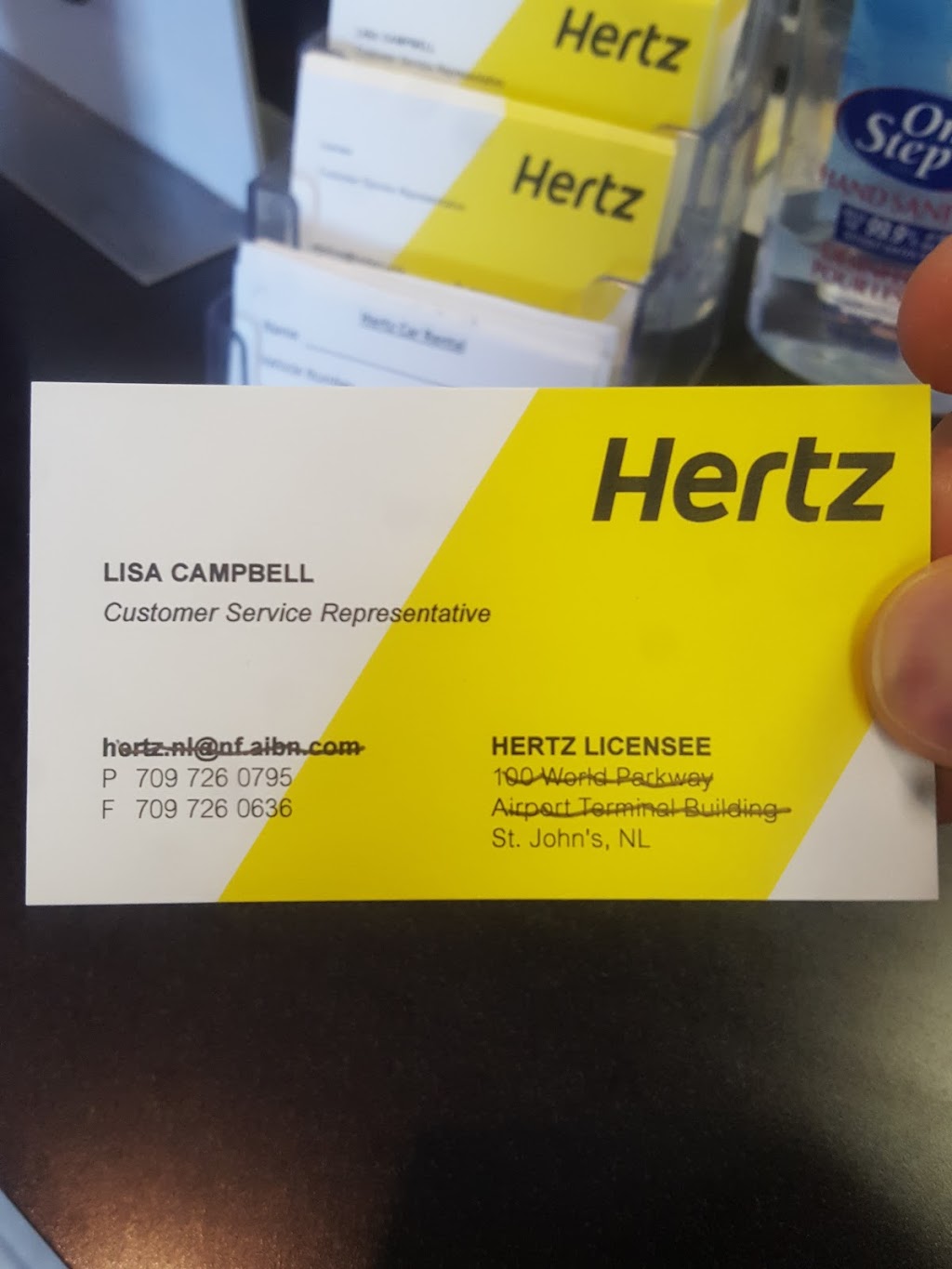 Hertz Rent A Car | 4 Craig Dobbins Way, St. Johns, NL A1A 4Y3, Canada | Phone: (709) 726-0795