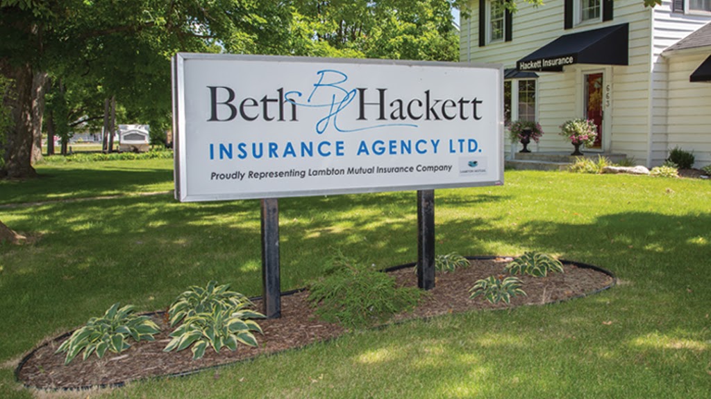 Beth Hackett Insurance Agency | 663 Broadway St, Wyoming, ON N0N 1T0, Canada | Phone: (519) 845-3212