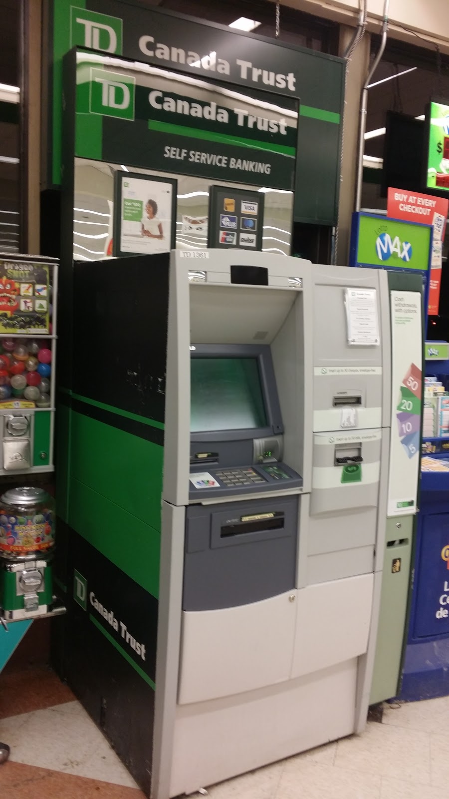 TD Canada Trust ATM | 1 Bartley Bull Pkwy, Brampton, ON L6W 3T7, Canada | Phone: (866) 222-3456