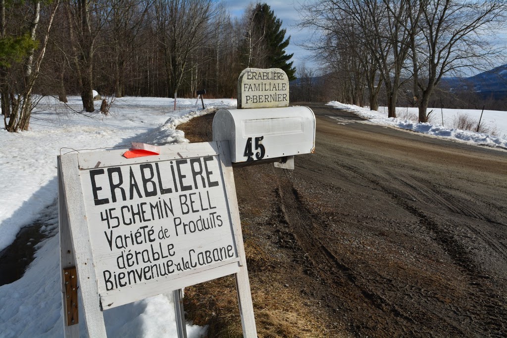 Érablière Familiale P.Bernier | 45 Chemin Bell, Shefford, QC J2M 1K6, Canada | Phone: (450) 539-5070