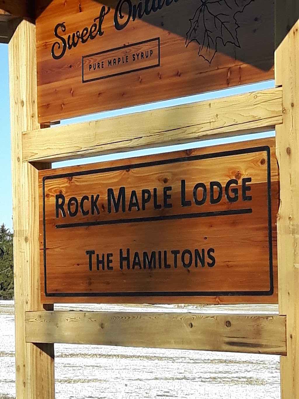 Rock Maple Lodge | 2491 Norman Rd, Sheffield, ON N0B 1L0, Canada | Phone: (519) 623-3367