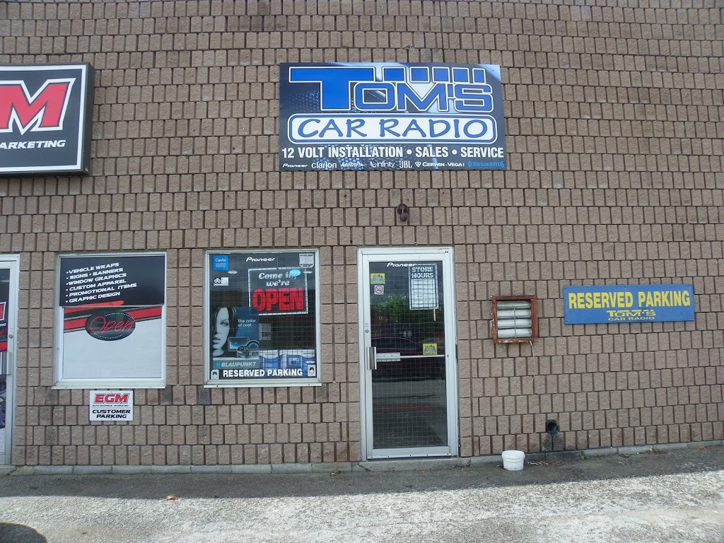 Toms Car Radio | 422 Dunlop St W BLDG 1, Barrie, ON L4N 1C2, Canada | Phone: (705) 726-9167