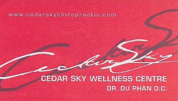 Cedar Sky Wellness Centre | 1068 Kingsway, Vancouver, BC V5V 3C6, Canada | Phone: (604) 876-1778