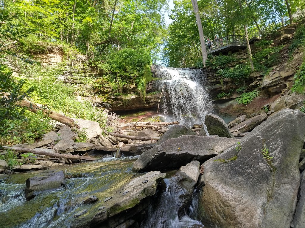 Smokey Hollow Waterfall | 80 Mill St S, Hamilton, ON L0R 2H0, Canada