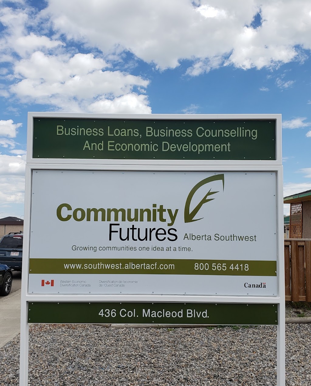 Community Futures Alberta Southwest | 436 24 St, Fort Macleod, AB T0L 0Z0, Canada | Phone: (800) 565-4418