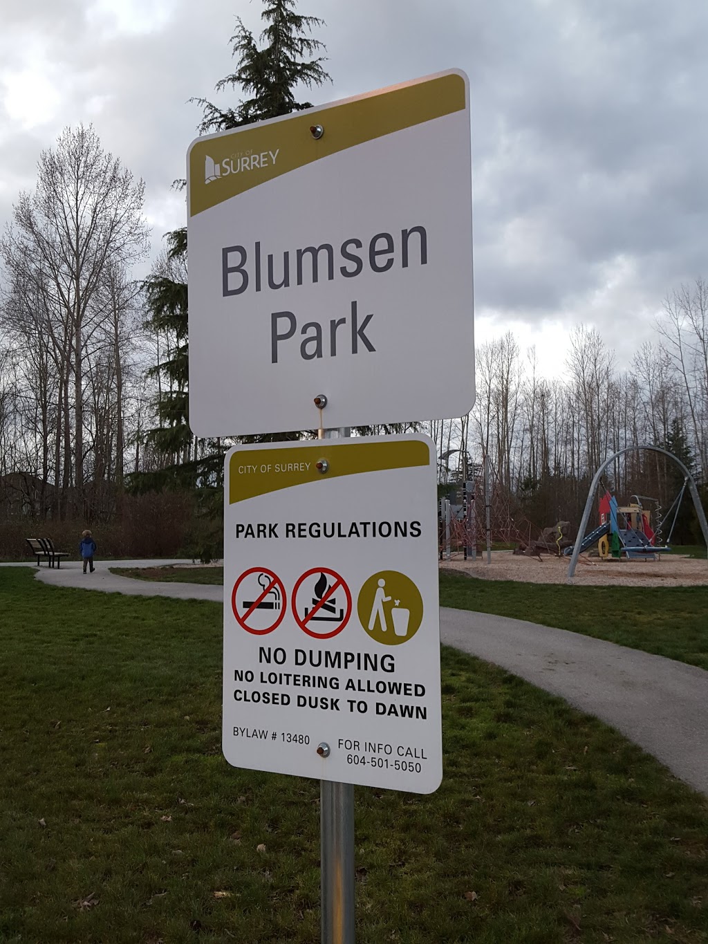 Blumsen Park | 15473 34 Ave, Surrey, BC V3S 0G4, Canada | Phone: (604) 591-4011